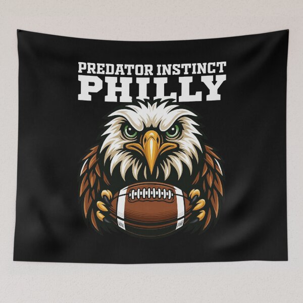 Item preview, PHILLY PREDATOR INSTINCT - PHILADELPHIA FOOTBALL designed and sold by KEF Custom.