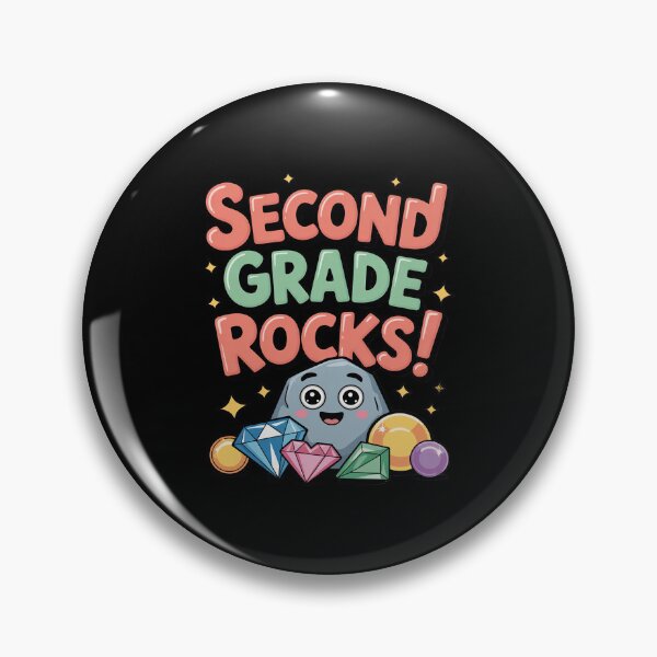 Item preview, Second Grade Rocks Colorful Back to School Gems designed and sold by GasVille.
