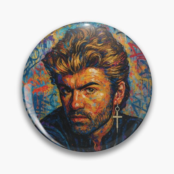 Item preview, George Michael designed and sold by Wildched Artistry.