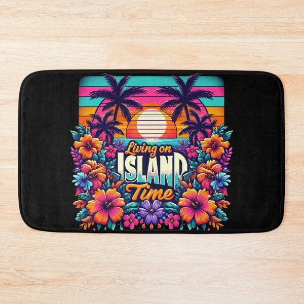 Item preview, Living On Island Time - Island, beach, palm trees and the sea - No. 07 - 9216x9216 designed and sold by darky72.