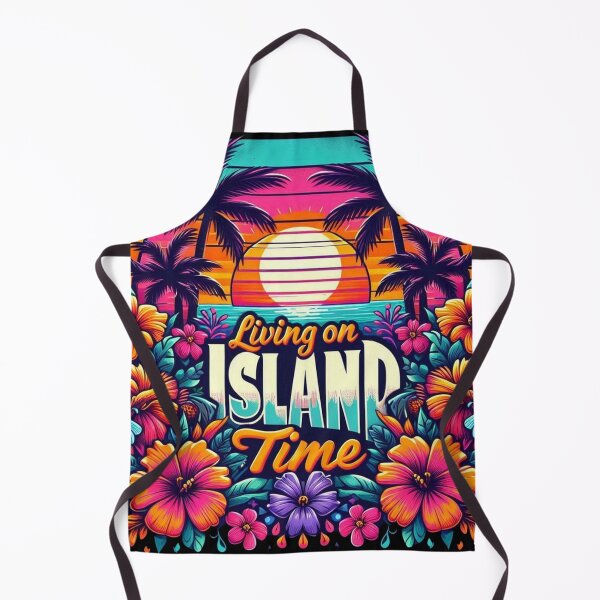 Item preview, Living On Island Time - Island, beach, palm trees and the sea - No. 07 - 9216x9216 designed and sold by darky72.