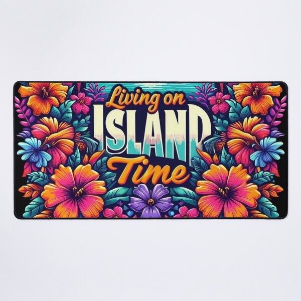 Item preview, Living On Island Time - Island, beach, palm trees and the sea - No. 07 - 9216x9216 designed and sold by darky72.