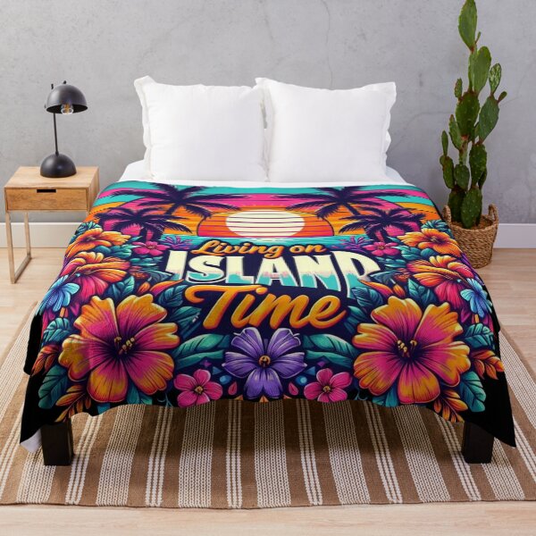 Item preview, Living On Island Time - Island, beach, palm trees and the sea - No. 07 - 9216x9216 designed and sold by darky72.