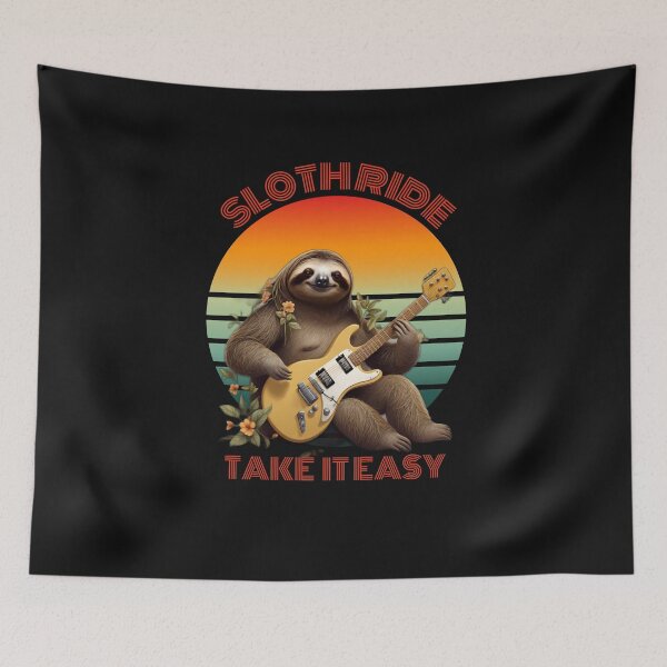 Item preview, sloth ride takin it nice an slow designed and sold by aledfychan.