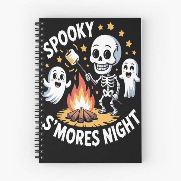 Item preview, Spooky Smores Night Ghostly Campfire Fun Halloween Party designed and sold by StuffNestie.