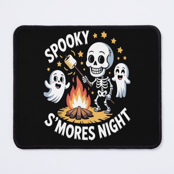 Item preview, Spooky Smores Night Ghostly Campfire Fun Halloween Party designed and sold by StuffNestie.