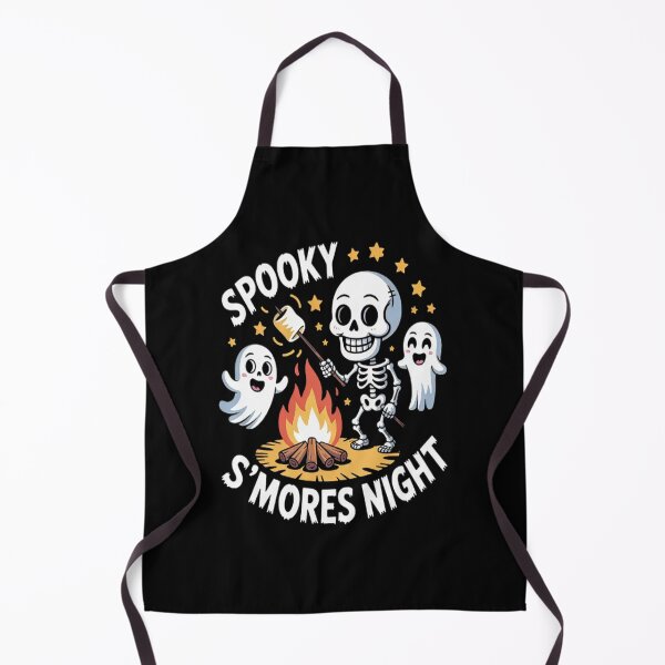 Item preview, Spooky Smores Night Ghostly Campfire Fun Halloween Party designed and sold by StuffNestie.