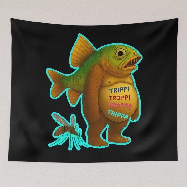 Item preview, Italian Brainrot Trippi Troppi designed and sold by The Art by Rossouw.