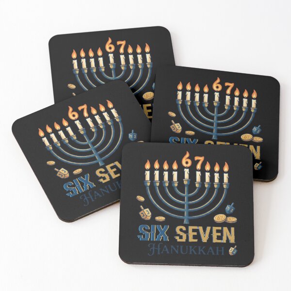 Item preview, Hanukkah 67 Six Seven Meme designed and sold by CatherineLievre.