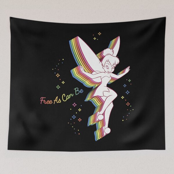 Item preview, Peter Pan Tinker Bell Rainbow Free As Can Be  designed and sold by nandafittjex.