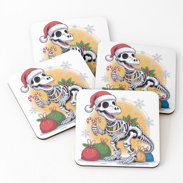 Item preview, Funny Santa Riding Dinosaur Christmas Xmas Gift Idea Santa's Merry Christmas squad  designed and sold by kaka8888.