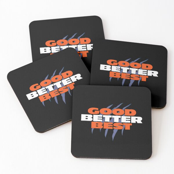 Item preview, Good Better Best Chicago Bears Logo designed and sold by HanekampScott.