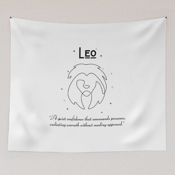 Item preview, Majestic Lion--Minimalist Leo Celestial Art designed and sold by KaBaRen.