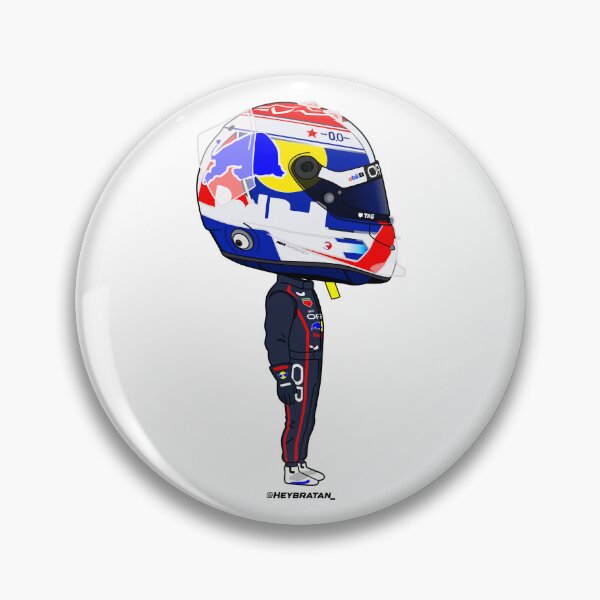 Item preview, Cartoon F1 Driver - Max Verstappen 2025 designed and sold by Heybratan.