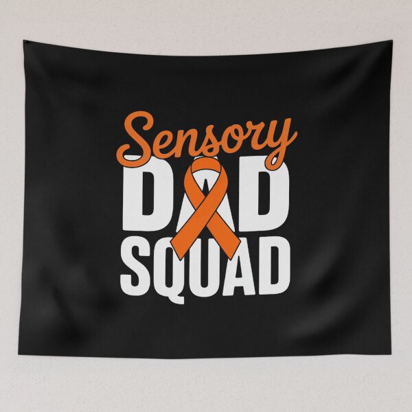 Item preview, Sensory Processing Disorder Awareness Dad Squad SPD designed and sold by GasVille.