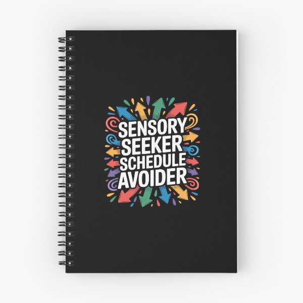 Item preview, Sensory Seeker Schedule Avoider ADHD Neurospicy designed and sold by GasVille.