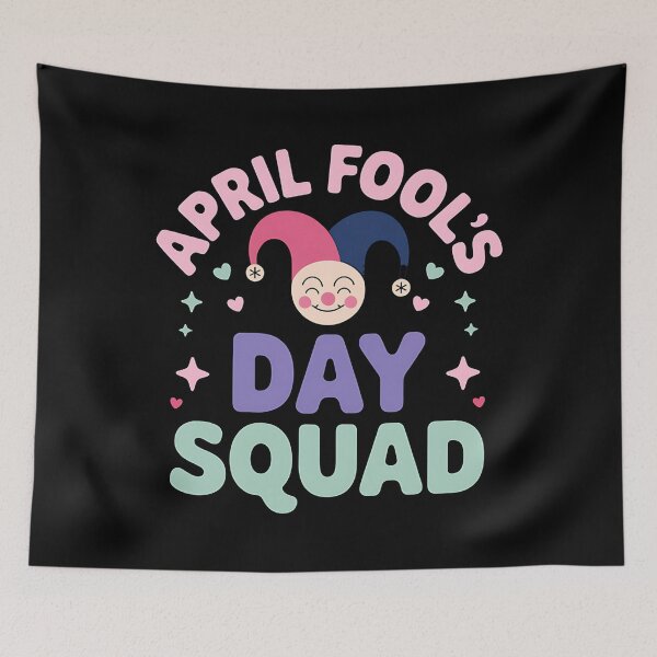 Item preview, April Fools Day squad Funny 1st April prank Joke kids Adults designed and sold by AsteriskDatBArt.