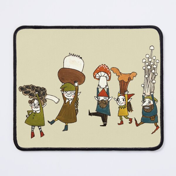 Item preview, Mushroom parade designed and sold by WormTrousers.