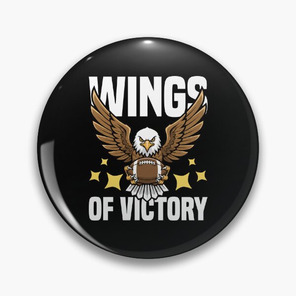 Item preview, WINGS OF VICTORY - PHILADELPHIA FOOTBALL designed and sold by KEF Custom.