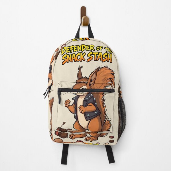 Item preview, Defender of the Snack Stash Squirrel Hero designed and sold by Amplify-n-Co.