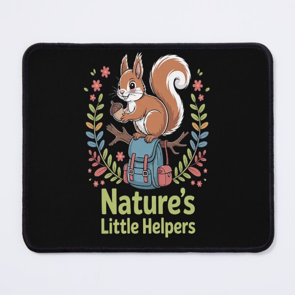 Item preview, Squirrel Wisdom Natures Little Helpers Nature Lover designed and sold by StuffNestie.