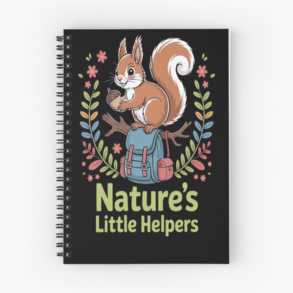 Item preview, Squirrel Wisdom Natures Little Helpers Nature Lover designed and sold by StuffNestie.