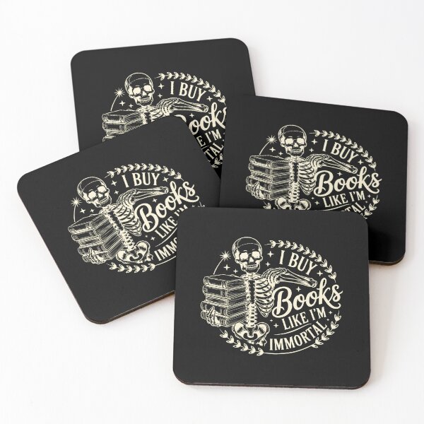 Item preview, Reading Book Lover Skeleton I Buy Books Like I'M Immortal designed and sold by JosephineCathy.