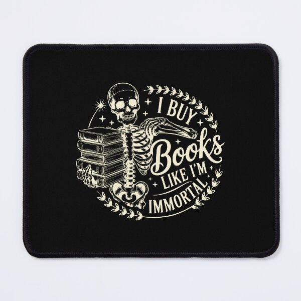 Item preview, Reading Book Lover Skeleton I Buy Books Like I'M Immortal designed and sold by JosephineCathy.