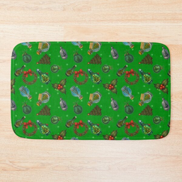 Item preview, Evergreen Essence – Cozy Fantasy Holiday Seamless Pattern designed and sold by AlcheArtsStudio.