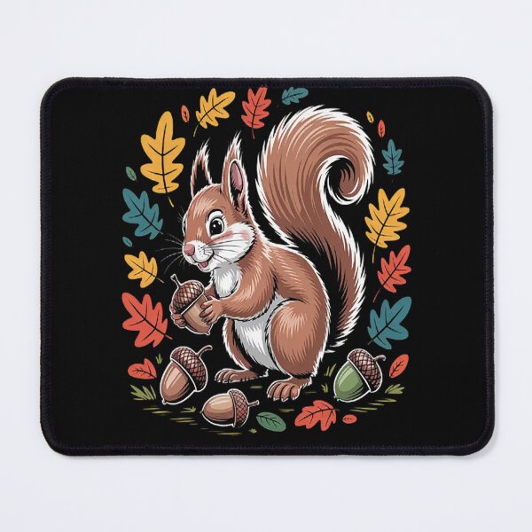 Item preview, Squirrels Harvest Dreams Acorn Collecting Joy Nature Lover designed and sold by StuffNestie.