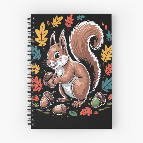 Item preview, Squirrels Harvest Dreams Acorn Collecting Joy Nature Lover designed and sold by StuffNestie.