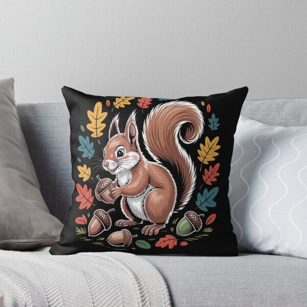 Item preview, Squirrels Harvest Dreams Acorn Collecting Joy Nature Lover designed and sold by StuffNestie.