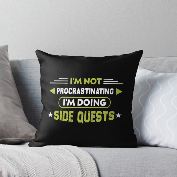 Item preview, I'M Not Procrastinating I'M Doing Side Quests Funny Gaming designed and sold by AngelaSandra.