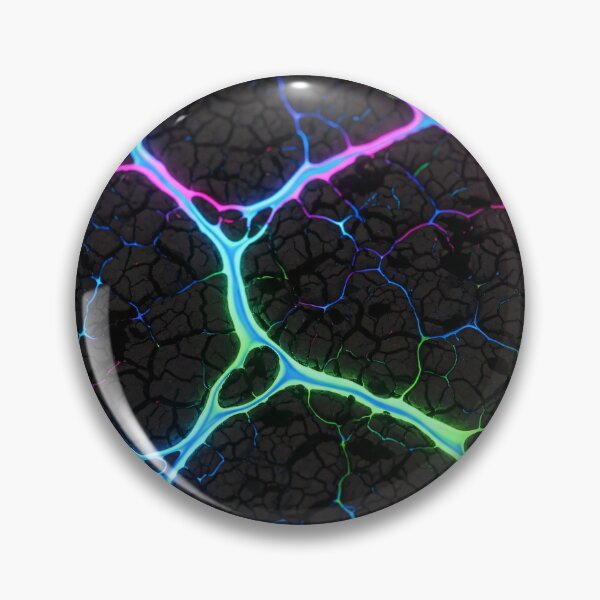 Item preview, Neon Crackle Cells designed and sold by Kaleidoscope Print.