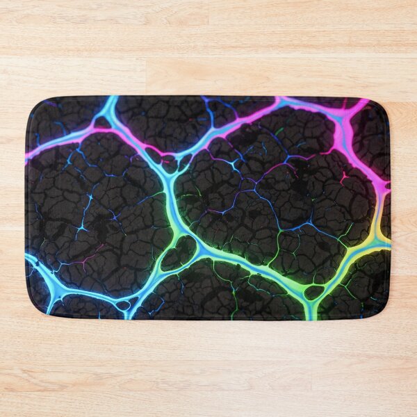 Item preview, Neon Crackle Cells designed and sold by Kaleidoscope Print.