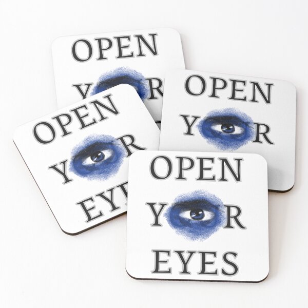 Item preview, Open Your Eyes - Intense Awareness Eye Art Design designed and sold by WildTrace.