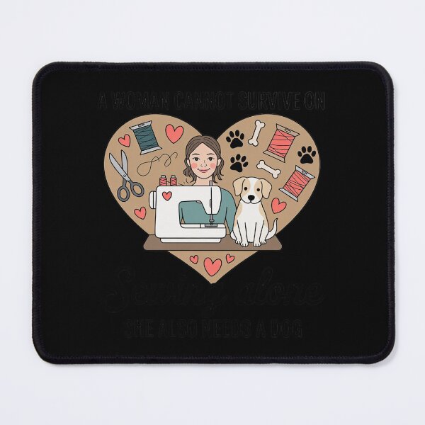 Item preview, Sewing Dog Lover Sew Fabric Sewer Tailor Stitcher Sewist designed and sold by JaskconLIfe23.