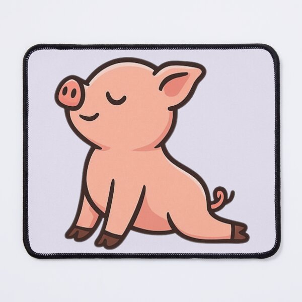 Item preview, Pig Doing Pilates – Funny Yoga Animal Illustration designed and sold by Ivy-Triggs.