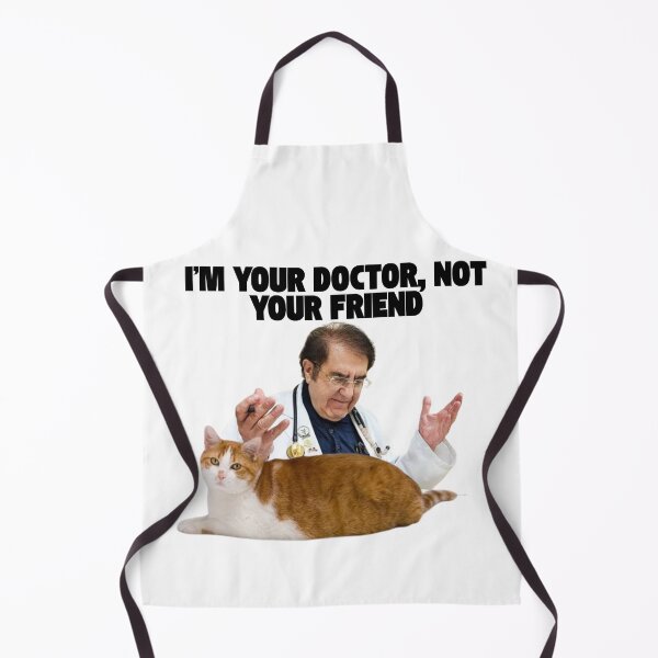 Item preview, Funny Chubby Cat Doctor Now Diet Sticker | Weight Loss Meme Cat designed and sold by LAVegasVibes .