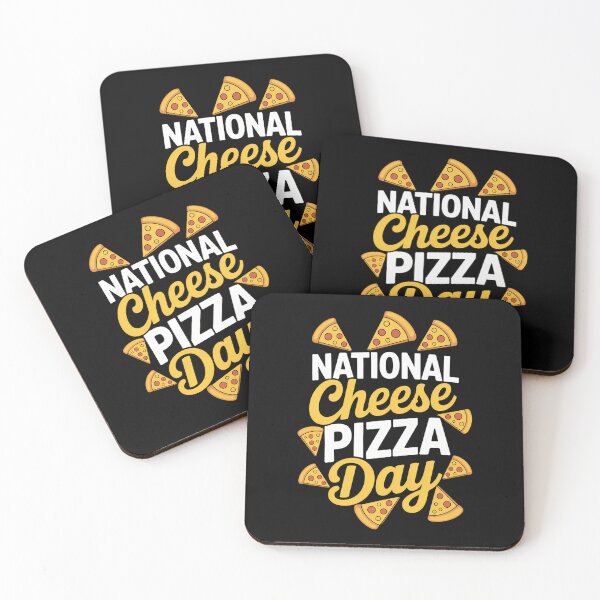 Item preview, Happy National Cheese Pizza Day designed and sold by AsteriskDatBArt.