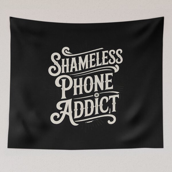 Item preview, Shameless Phone Addict Non-Stop Scroll Gen Z designed and sold by JaskconLIfe23.