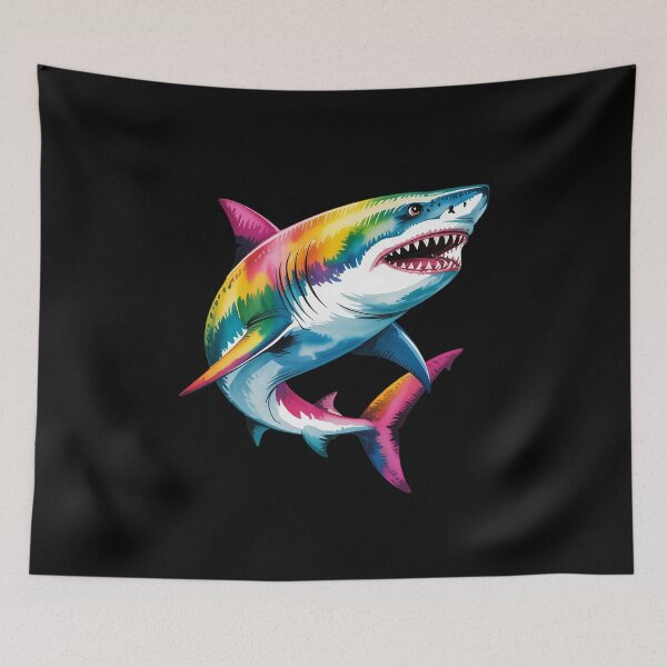 Item preview, Shark Lover Mammal Artwork Sea Ocean Animal Motif Sharks designed and sold by JaskconLIfe23.