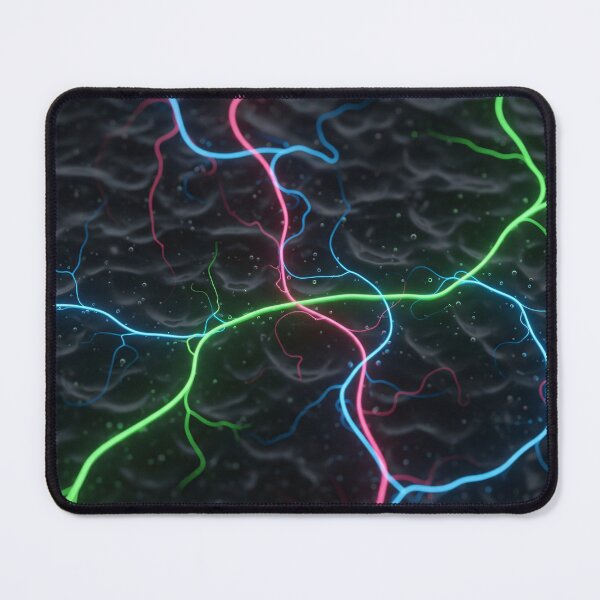 Item preview, Neon Vein Nebula designed and sold by Kaleidoscope Print.