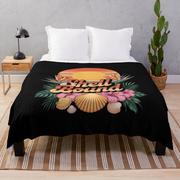 Item preview, Shell Bound Tropical Sunset Floral Harmony designed and sold by JaskconLIfe23.