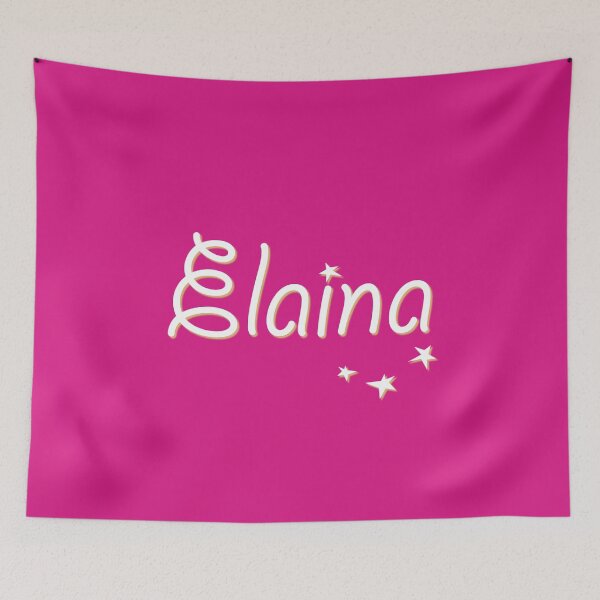 Item preview, My Name is Elaina designed and sold by CharlottePlaceArt.