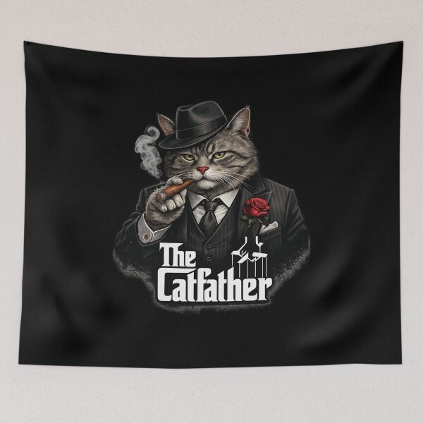 Item preview, The CatFather designed and sold by Prints-by-Olaf.