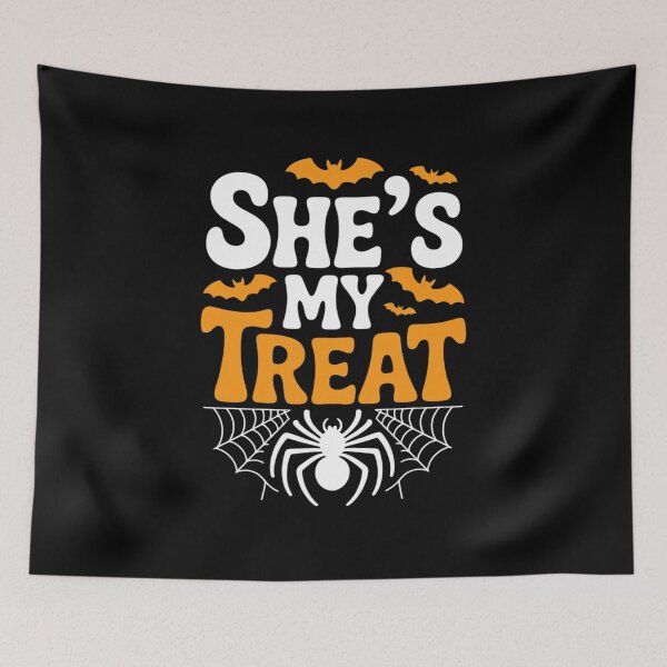 Item preview, She's My Treat Skeleton Couples Matching Couple Halloween designed and sold by JaskconLIfe23.