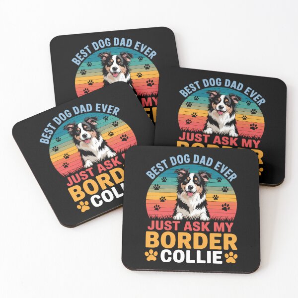 Item preview, Dad Border Collie Best Dog dad Ever designed and sold by AsteriskDatBArt.