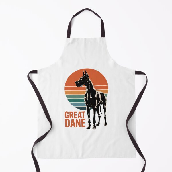 Item preview, Great Dane Dog 60s 70s Sunset designed and sold by AsteriskDatBArt.