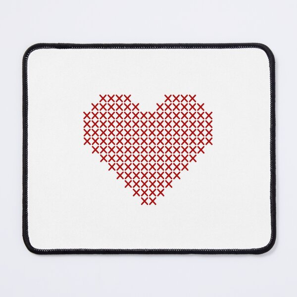 Item preview, cross stitch heart designed and sold by sweetb3rry.